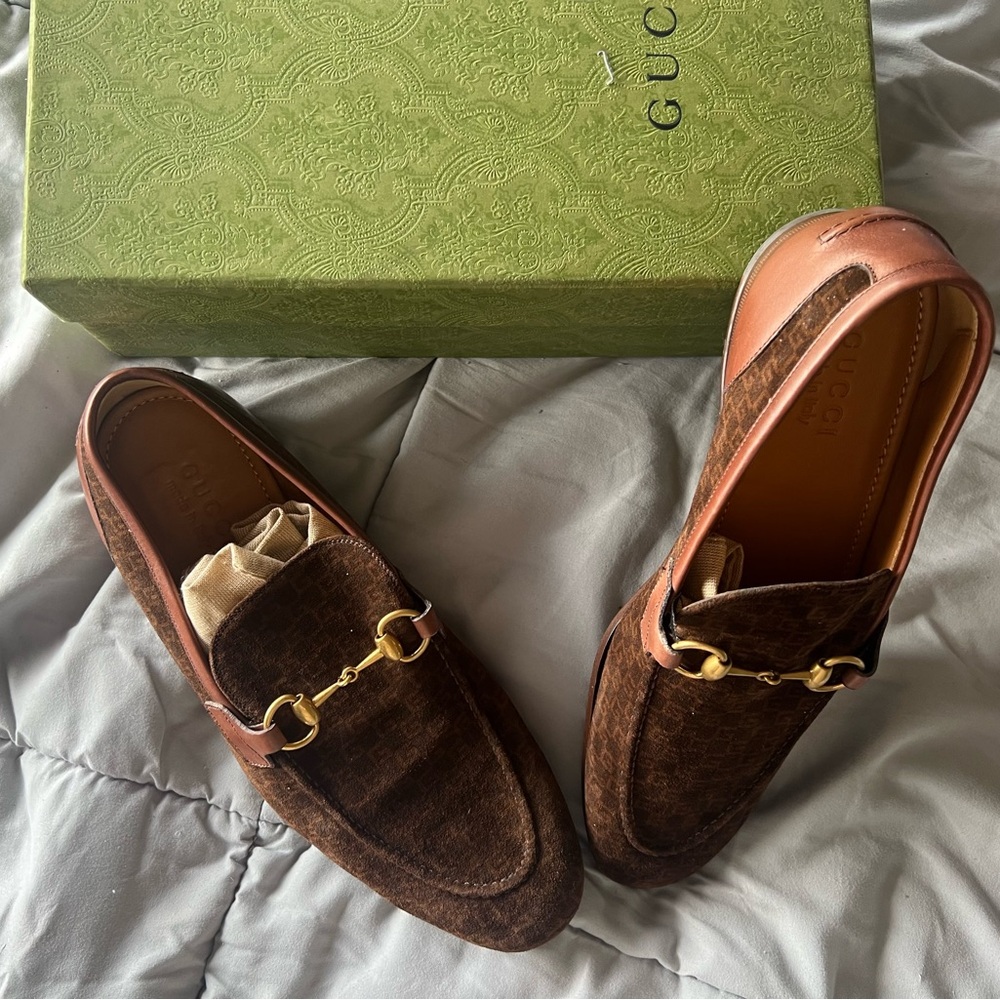 MEN'S GUCCI JORDAAN LOAFER size 9